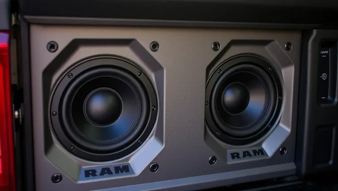 Speaker Upgrade for 2025 Ram 1500 Big Horn Edition