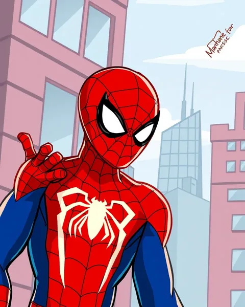 Spider Man Cartoon Images in Animated Series Form