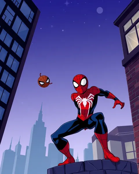 Spider Man Cartoon Photo Unveils Its Marvelous Adventure