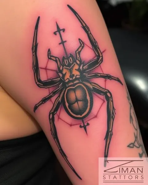 Spider Tattoo Designs for Nature-Inspired Art Lovers