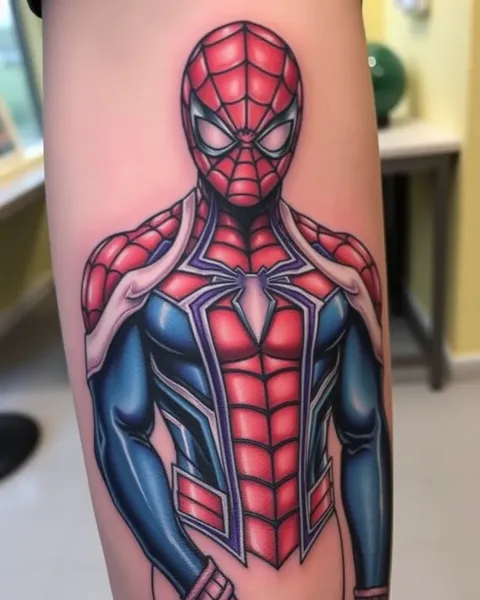 Spiderman Tattoo Ideas for Body Art Lovers