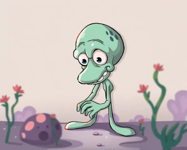 Squidward PNG Repeats Multiple Times Again Here