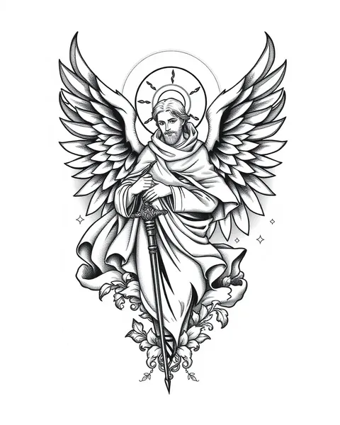 St Michael Tattoo Ideas with Angelic and Powerful Designs