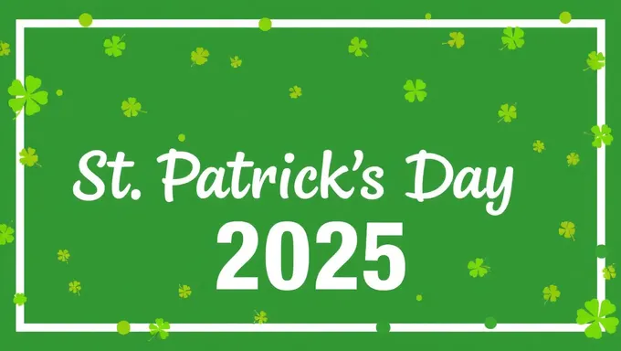 St Patty's Day 2025 Events and Parties Announced