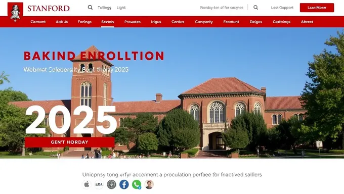 Stanford 2025 Enrollment Date for Online Courses