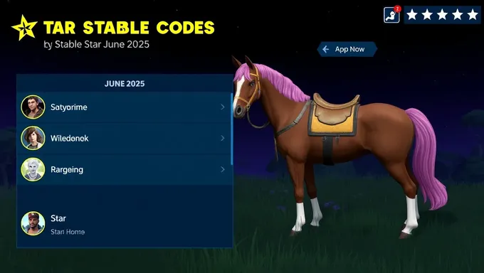 Star Stable Codes for June 2025 Update