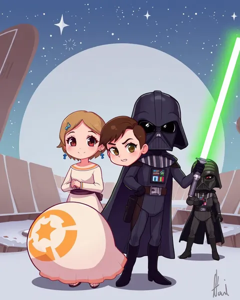 Star Wars Cartoon Image Database