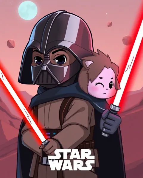 Star Wars Cartoon Pictures of Epic Battles