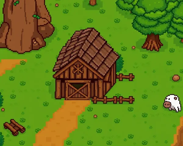 Stardew Valley Barn PNG Image Download Available