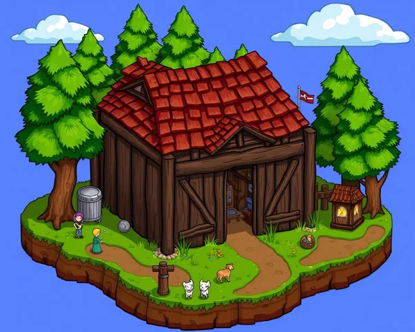 Stardew Valley Barn PNG Picture For Farming Game