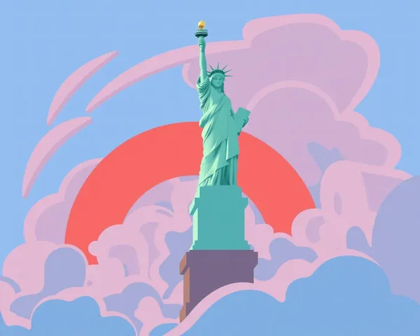 Statue of Liberty PNG American Iconic Freedom Torch