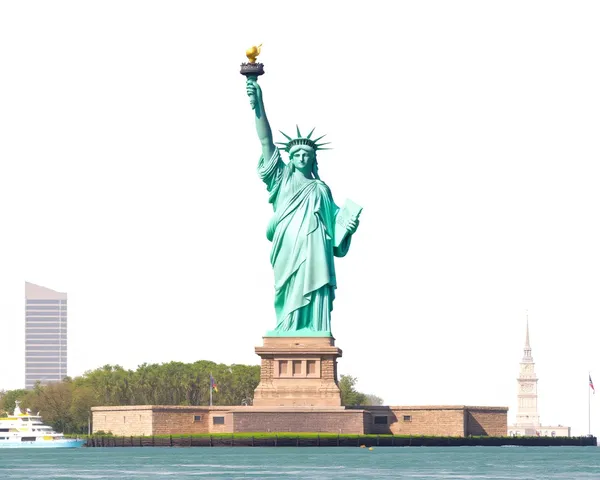 Statue of Liberty PNG Freedom Symbol American Icon