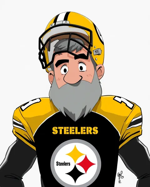 Steelers Cartoon Images with Funny Scenes