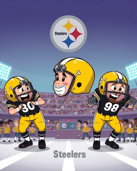 Steelers Cartoon Pictures for Fantasy Lovers