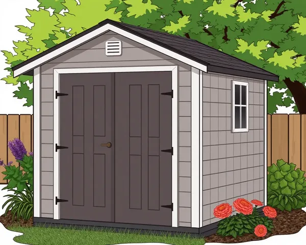 Storage Shed Clip Art PNG Designs