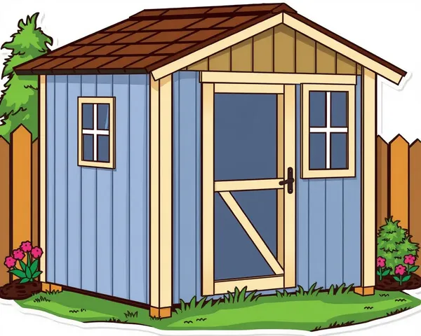 Storage Shed Clip Art PNG Files