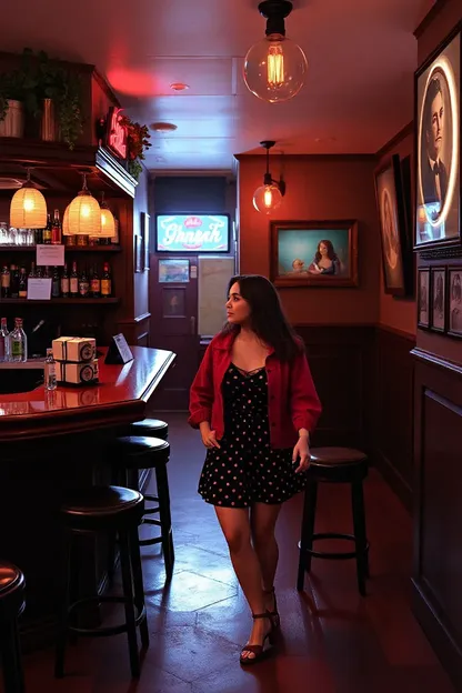 Strawberry Saroyan Girl's Unconventional Bar Visit