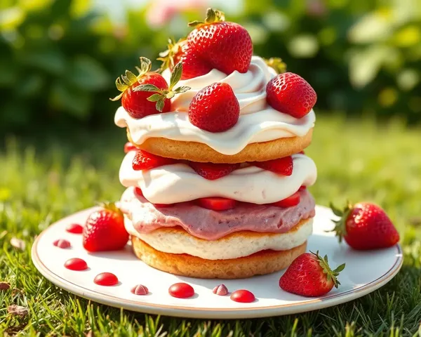 Strawberry Shortcake PNG File for Editing Software