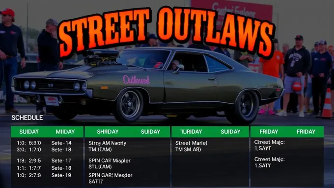 Street Outlaws 2025 TV Schedule Released