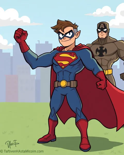 Stunning Super Hero Cartoon Pictures Exhibition