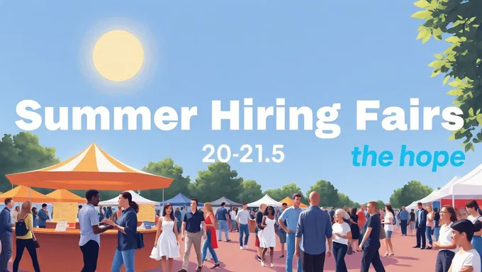 Summer Hiring Fair 2025: Hopeful Job Seekers Unite