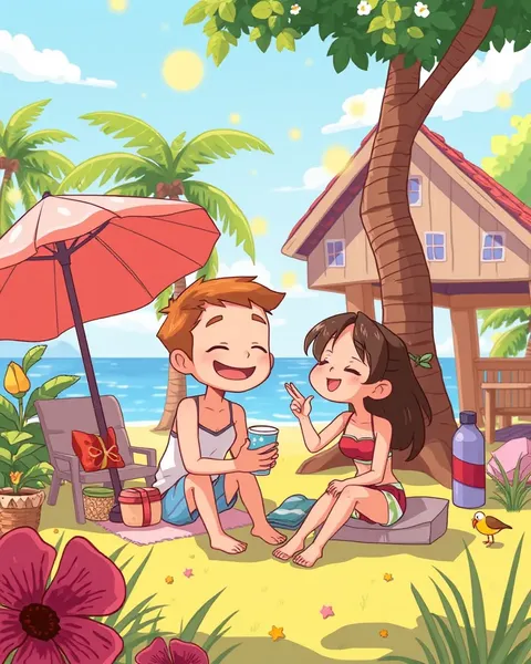 Summer Images Cartoon Fun for Kids and Families