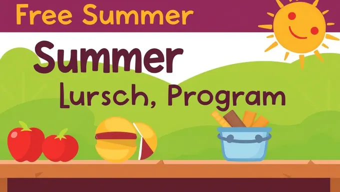 Summer Lunch Program 2025: Free Food for All