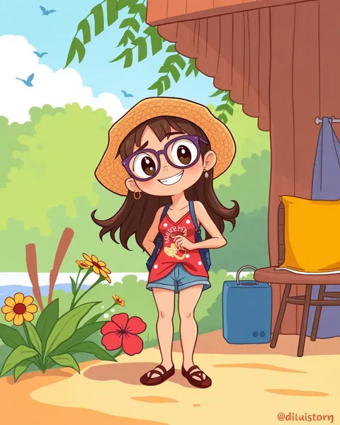 Summer Season Cartoon Picture Collection