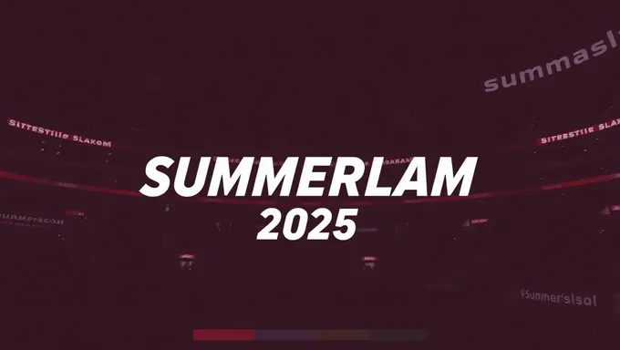 Summerslam 2025 Matches to Air Live on TV