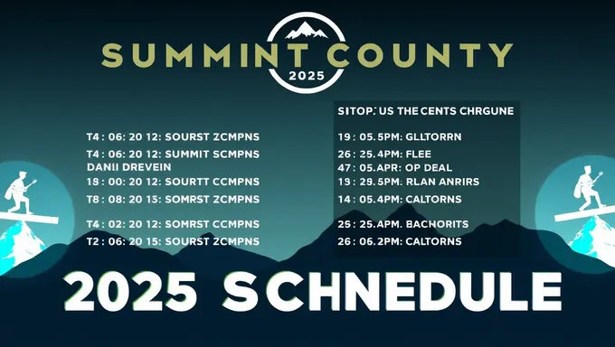 Summit County 2025 Concert Schedule Announced