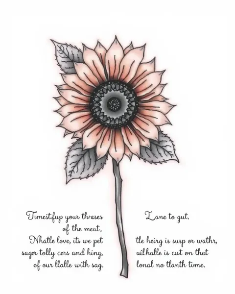 Sunflower Tattoo Meaning: A Symbol of Hope and Optimism