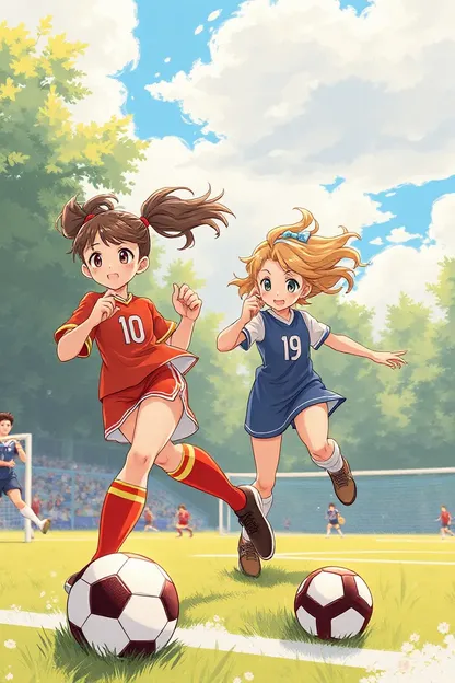 Super Ball Girls Are Happy Players