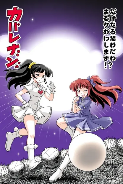 Super Ball Girls Manga Adventure