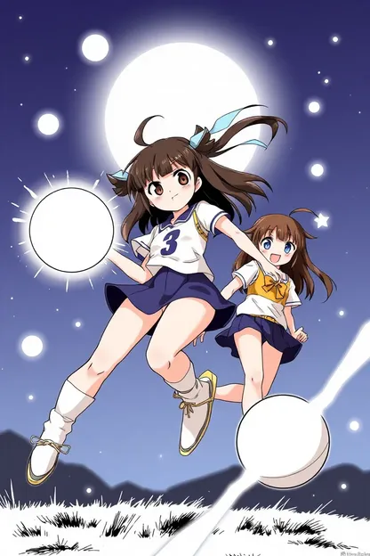 Super Ball Girls Manga Series