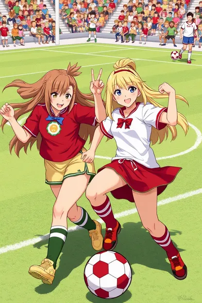 Super Ball Girls Play with Joy