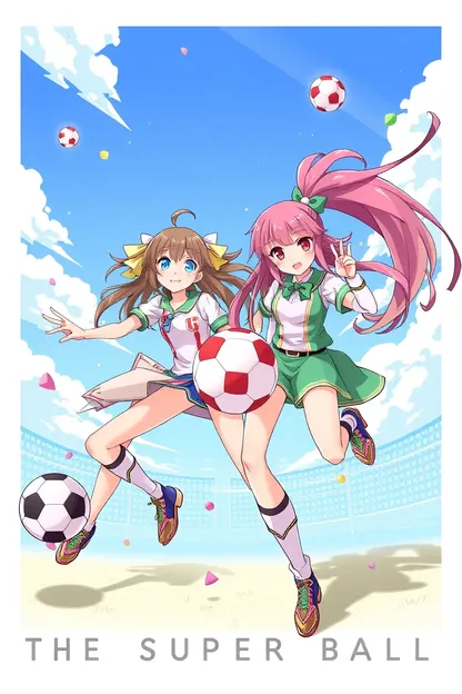 Super Ball Girls Show Their Skills