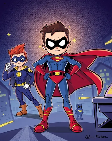 Super Hero Cartoon Pictures Collection Unveiled