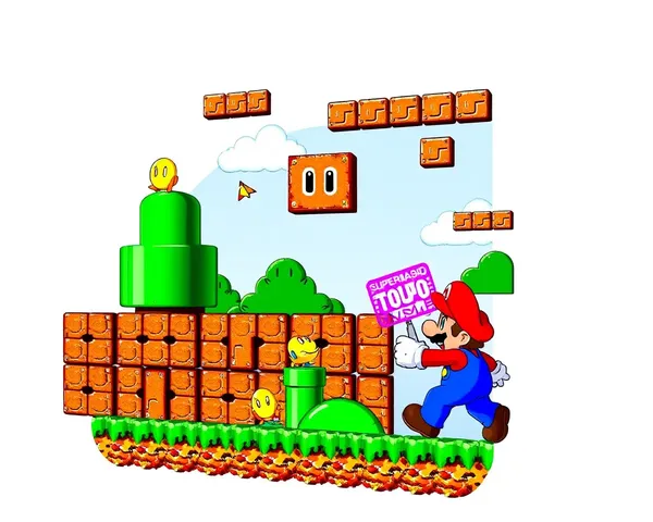 Super Mario Game Case PNG File Description