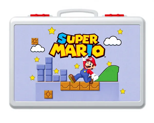 Super Mario Game Case PNG File Information