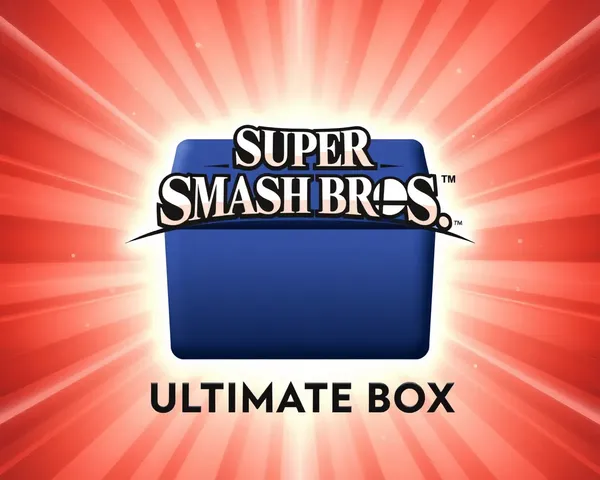 Super Smash Bros Ultimate Box PNG File