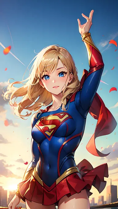 Supergirl's Hentai Battle Unfolds in Space