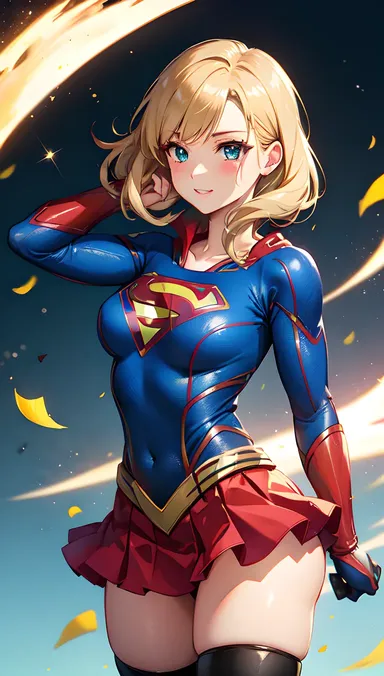 Supergirl's Hentai Heroics Save the Day