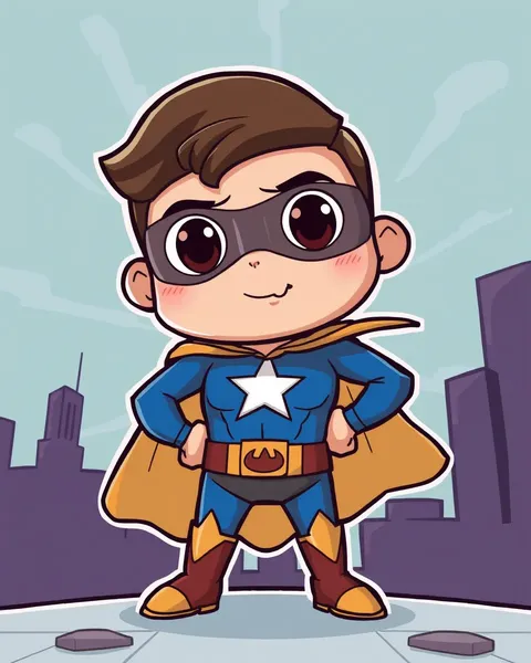 Superhero Pictures Cartoon Art Collection