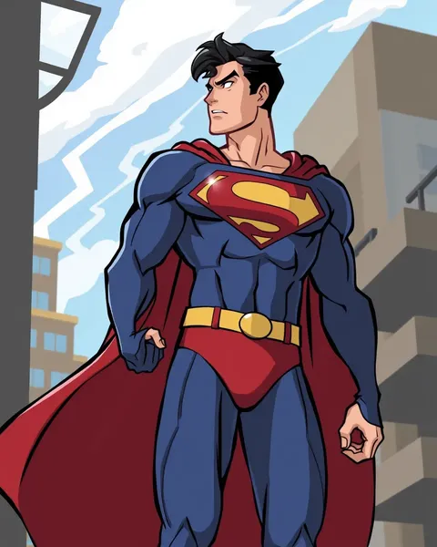 Superman Cartoon Images for Children