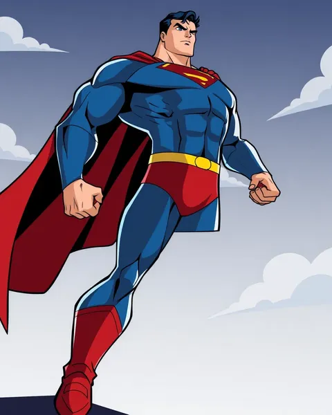 Superman Cartoon Images for Fans and Collectors Only