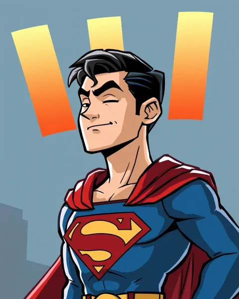 Superman Cartoon Photo Gallery Released Online