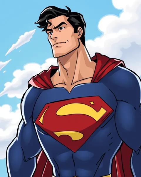 Superman Cartoon Pictures for Kids Entertainment