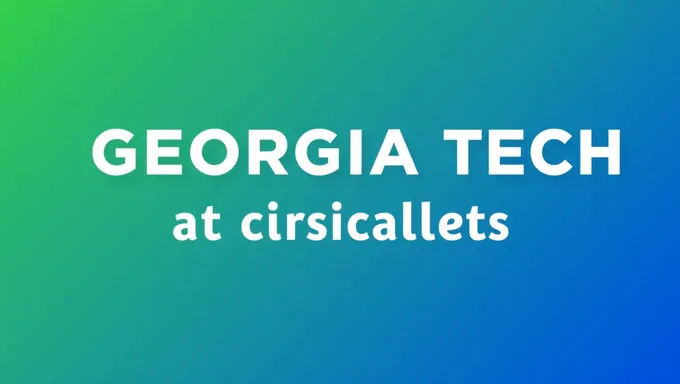 Supplemental Essays for Georgia Tech Fall 2025 Admissions