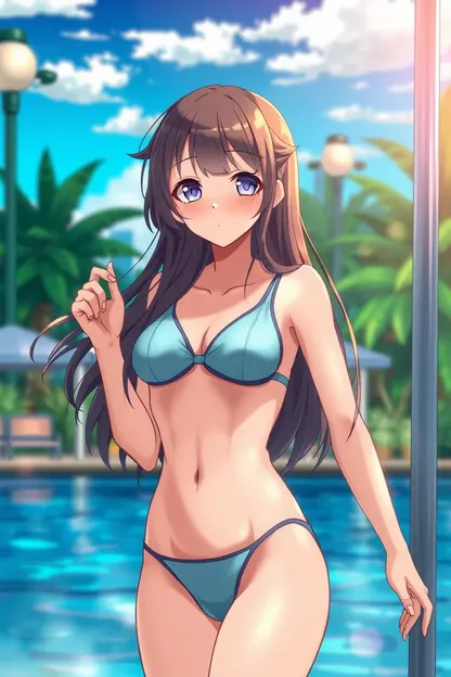 Swim Suit Girl AI Anime Character Profile