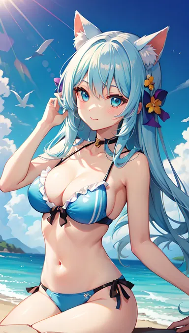 Swimsuit Hentais: Adult Content Detected